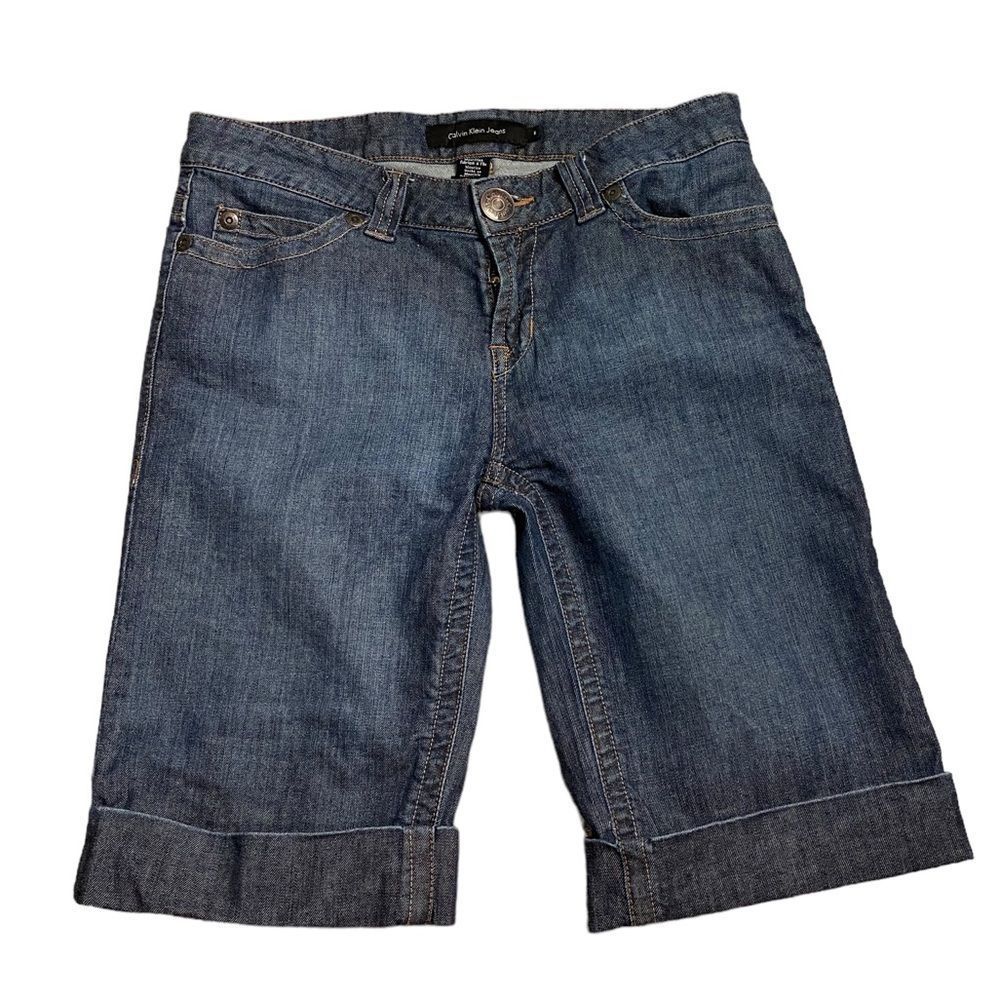 Calvin Klein Jean Shorts, Size 8